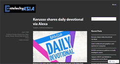 Desktop Screenshot of entelechyasia.com